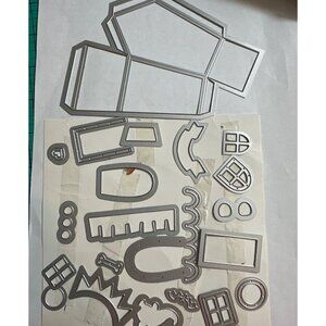 Stampin Up! Home Sweet Home Thinlits Dies Set 140279 Crafting Die Cuts For Scrap